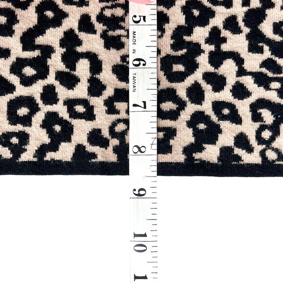 Leopard Print Cropped Knit Tank Top Medium by Kendall & Kylie Womens Stretchy - Picture 6 of 7